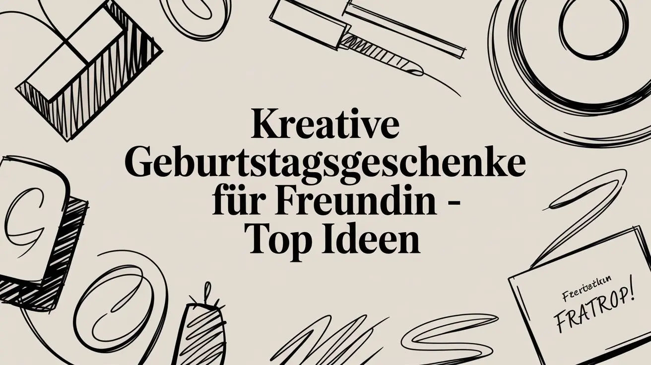 kreative geburtstagsgeschenke für freundin - Top Ideen