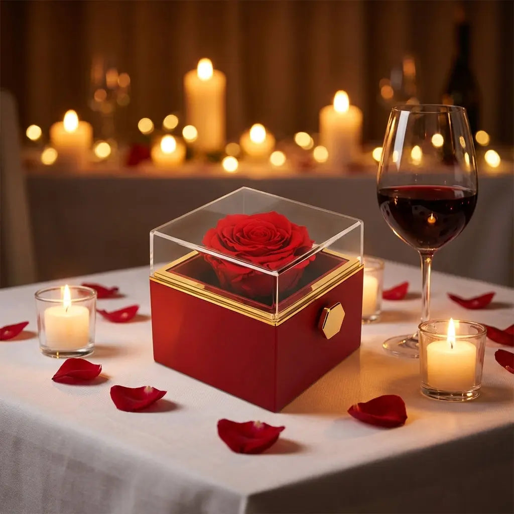 Eternal Roses Gift Box Classic von Amorlune als sichere Geschenkidee für Menschen, die unsicher im Schenken sind