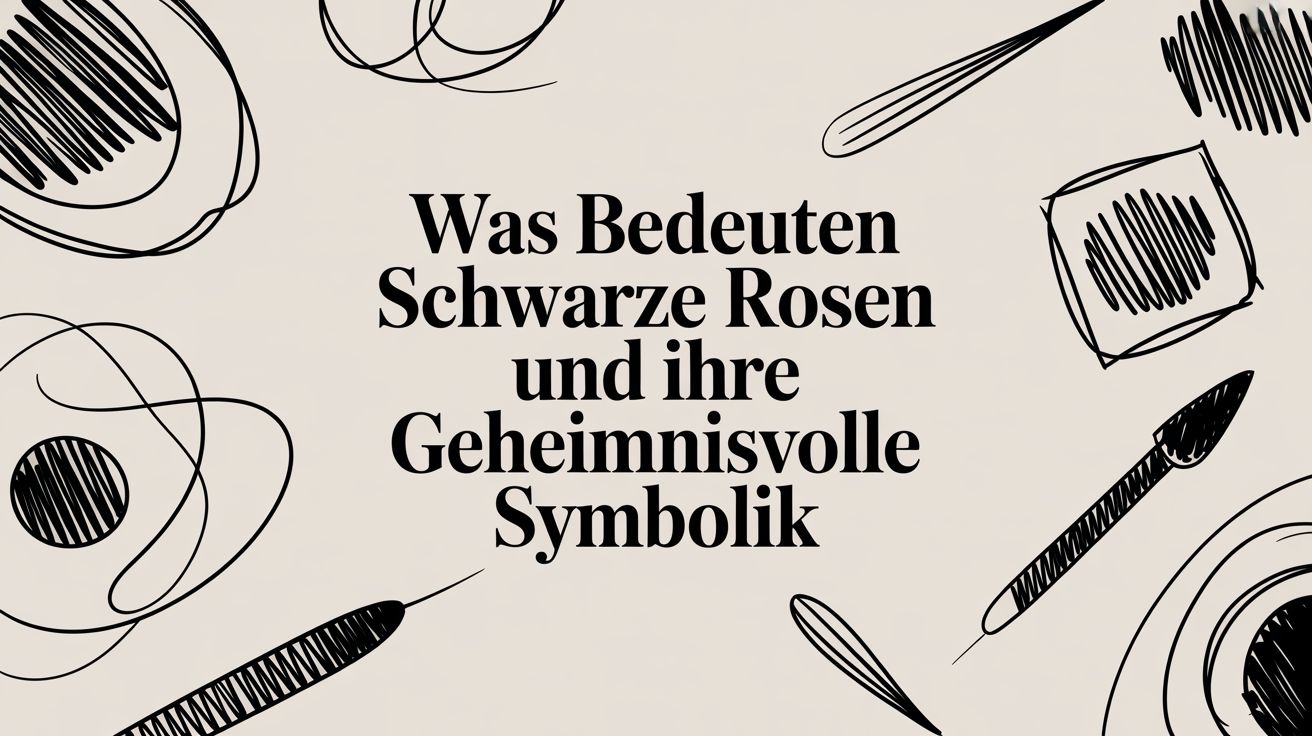 Was bedeuten schwarze Rosen und ihre geheimnisvolle Symbolik