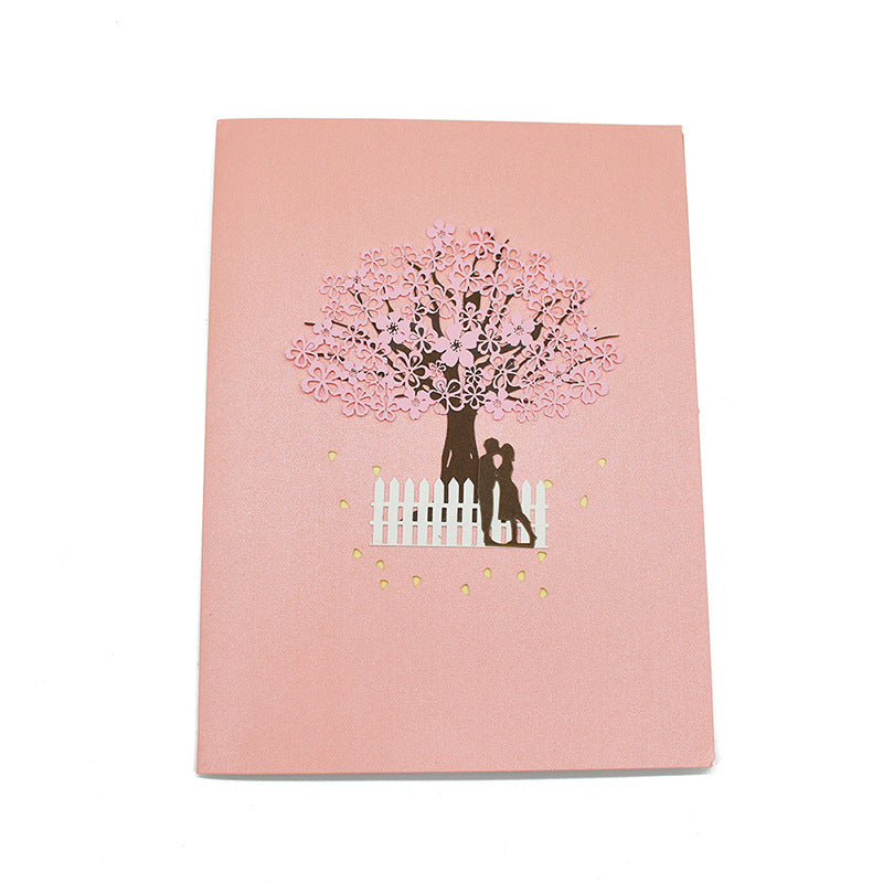 Tarjeta de felicitación 3D de alta calidad - Perfecta para boda y aniversario