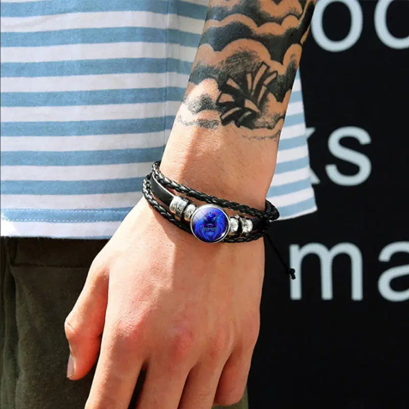 Sternzeichen Armband | Leuchtendes 12 Konstellationen Design