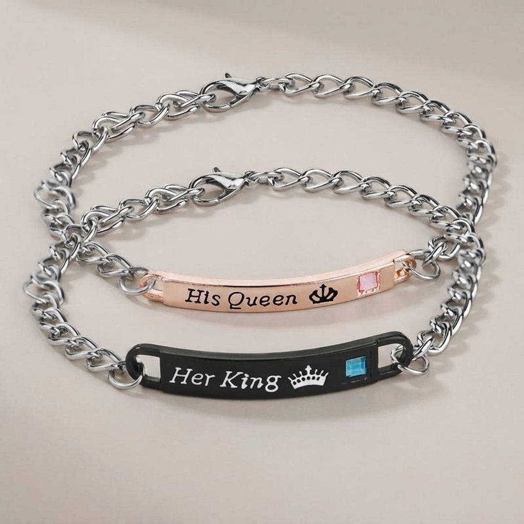 Couple Armband-Set „Royal Bond“ - Amorlune