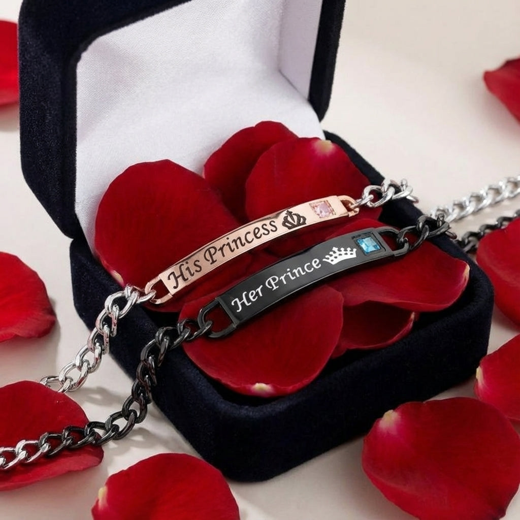 Couple Armband-Set „Royal Bond“ - Amorlune