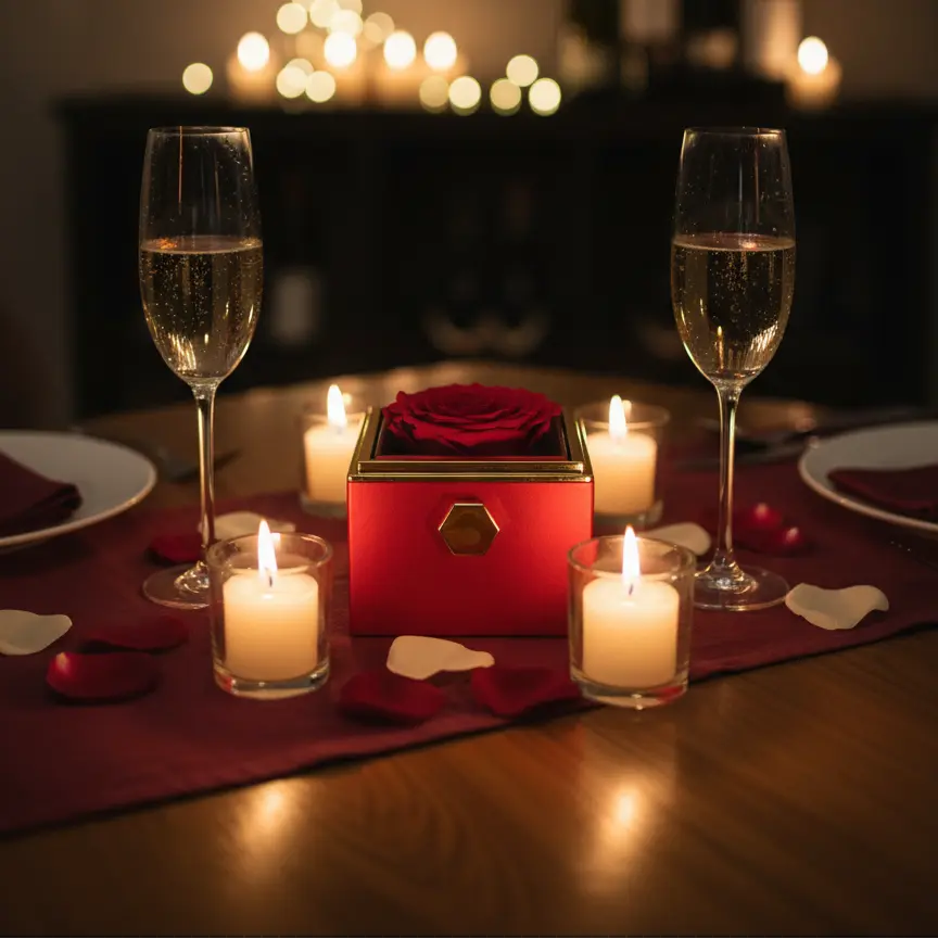 Ewige Rosen Geschenkbox Classic - Amorlune