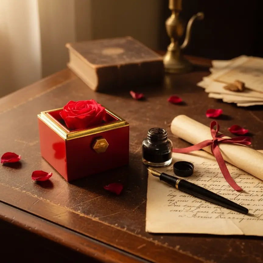 Ewige Rosen Geschenkbox Classic - Amorlune