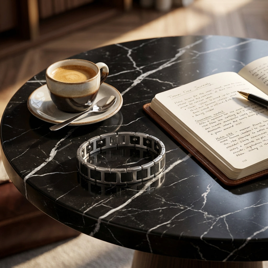 Herren-Armband aus Wolframstahl – Modernes & Maskulines Design - Amorlune