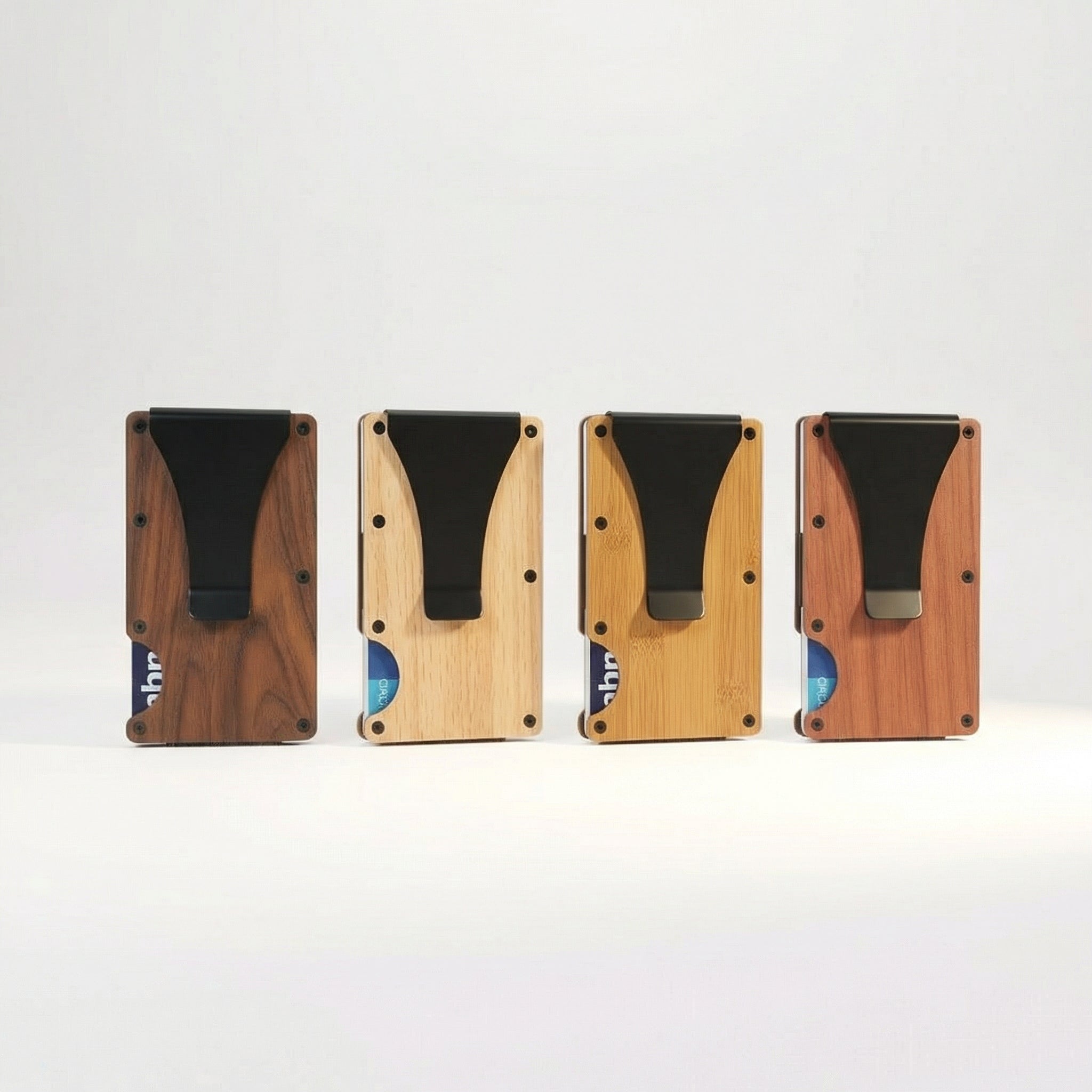 Holz-Kartenetui mit RFID-Schutz - Amorlune