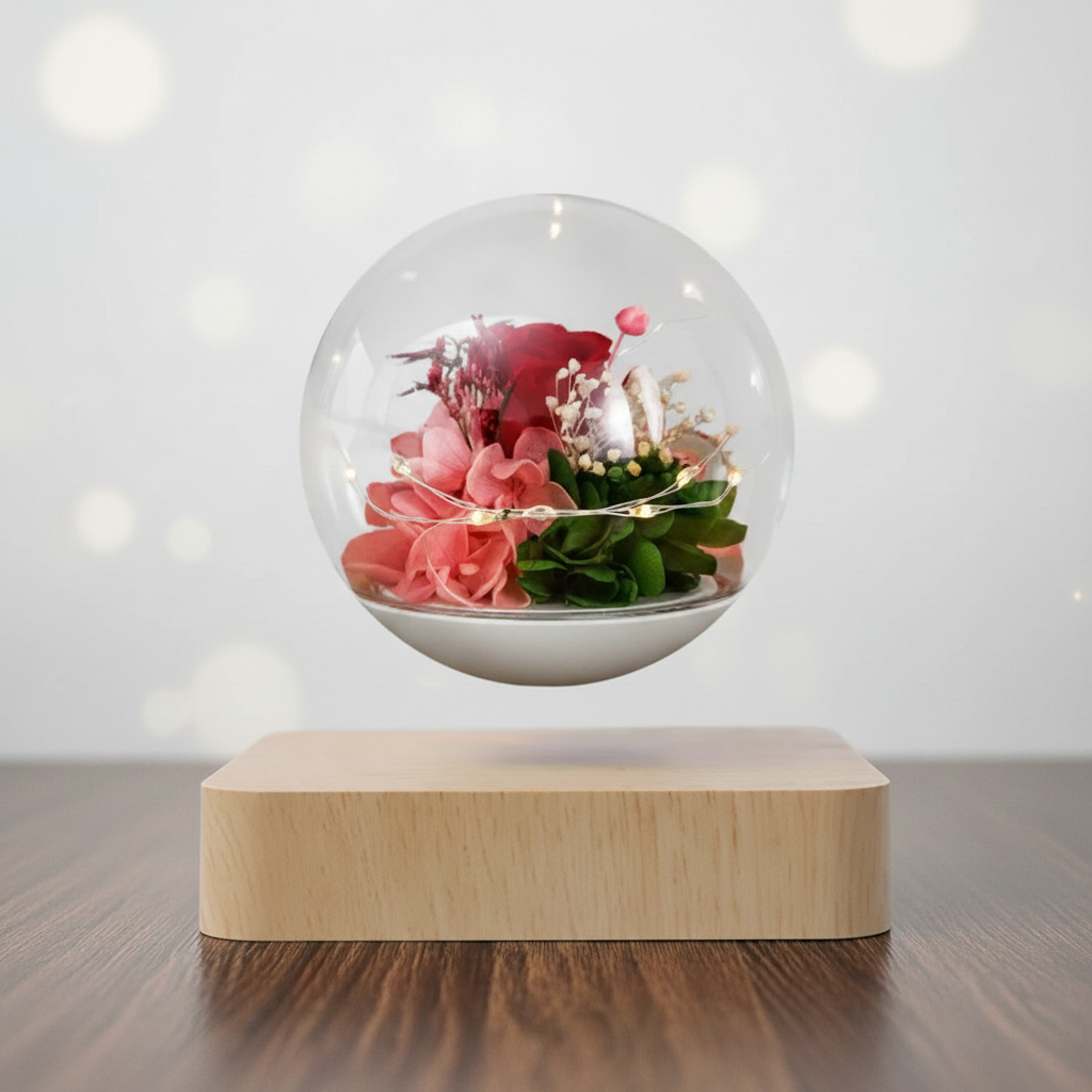 Schwebende Rosenkugel - Amorlune