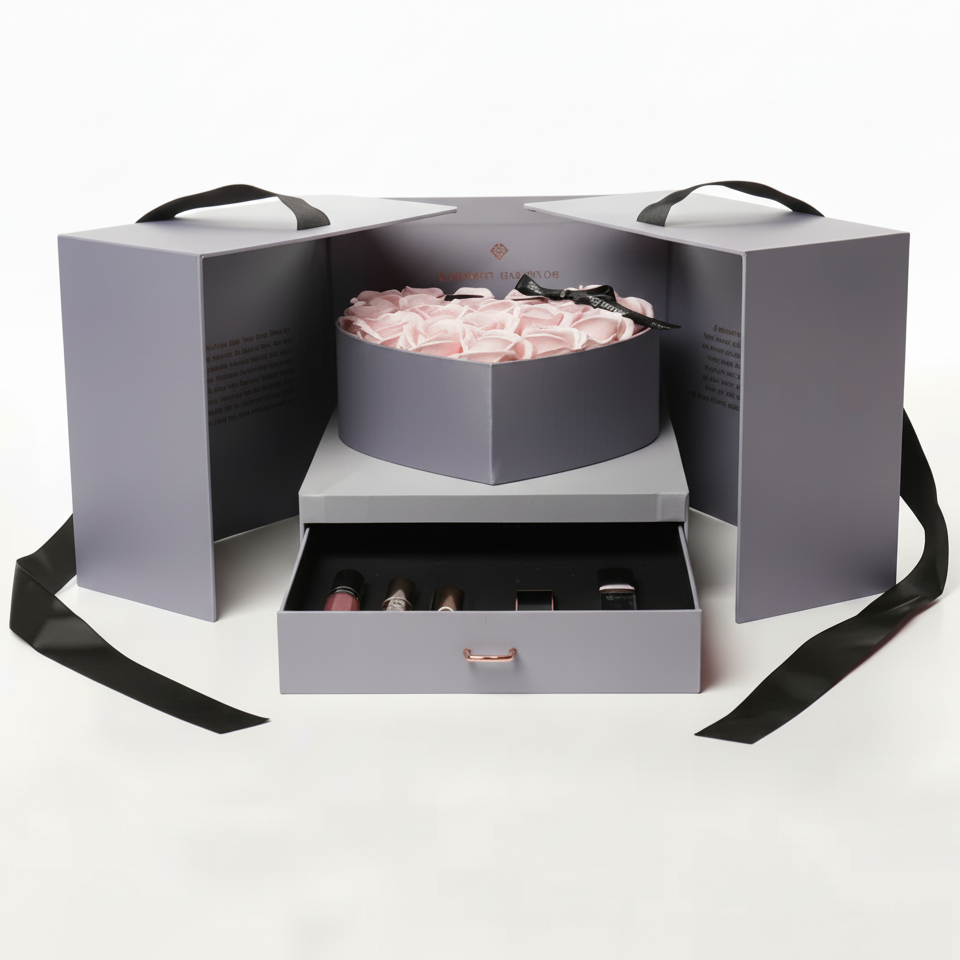 Seifenrosen Geschenkbox - Amorlune