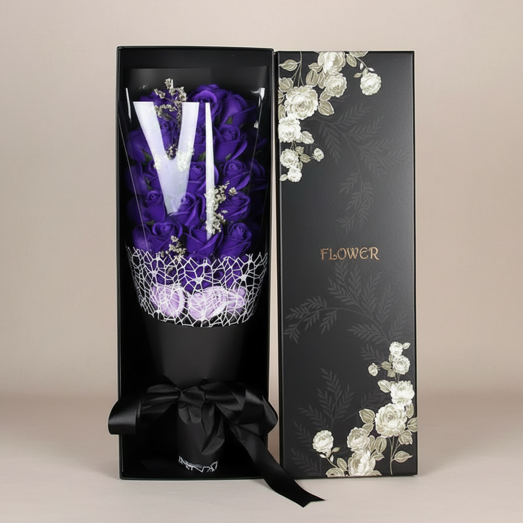 Soap Flower Bouquet „Elegance“ - Amorlune