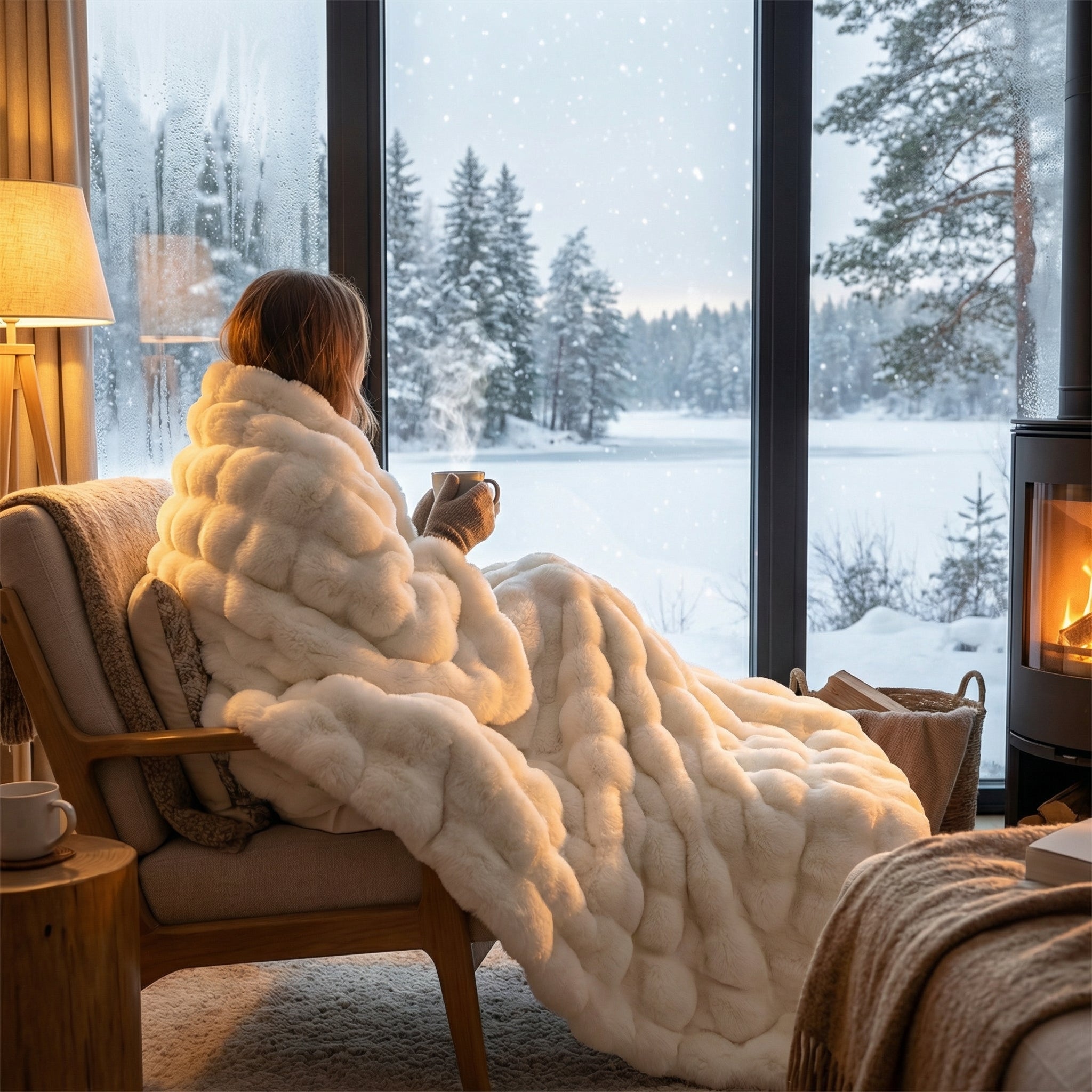 Milk-Flanell Kuscheldecke – Wolkenweicher Komfort & Modernes Design