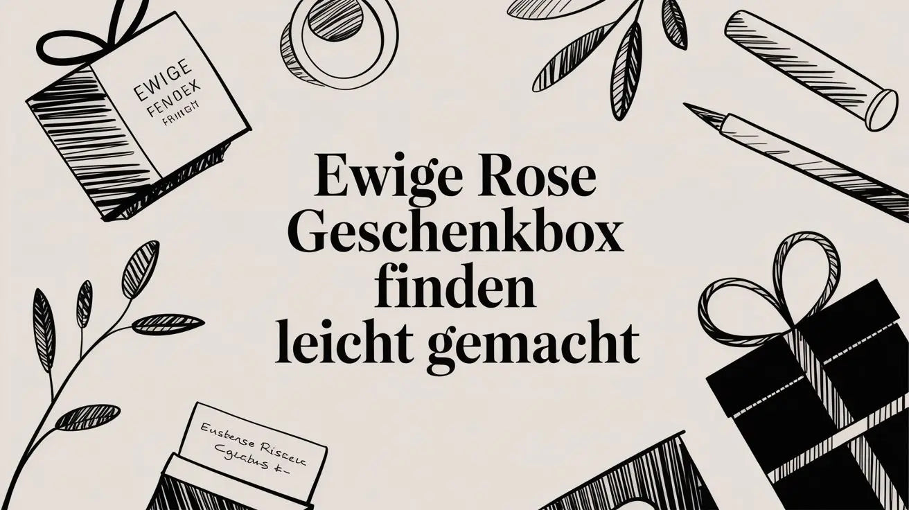 Ewige Rose Geschenkbox finden leicht gemacht