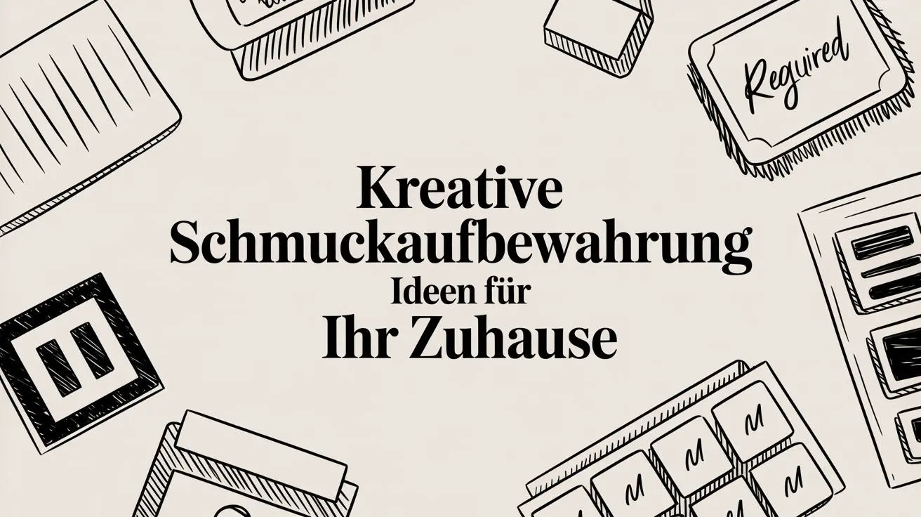 Kreative Schmuckaufbewahrung Ideen für Ihr Zuhause