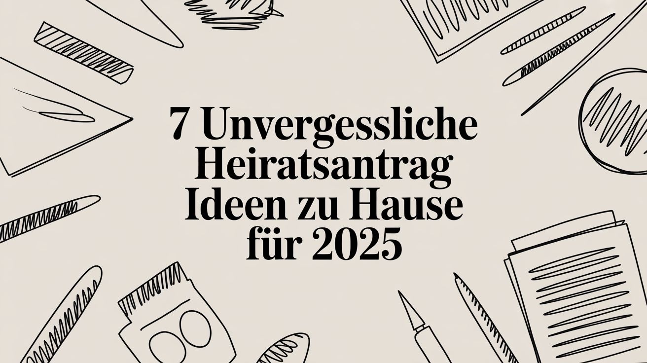 7 unvergessliche heiratsantrag ideen zu hause für 2025