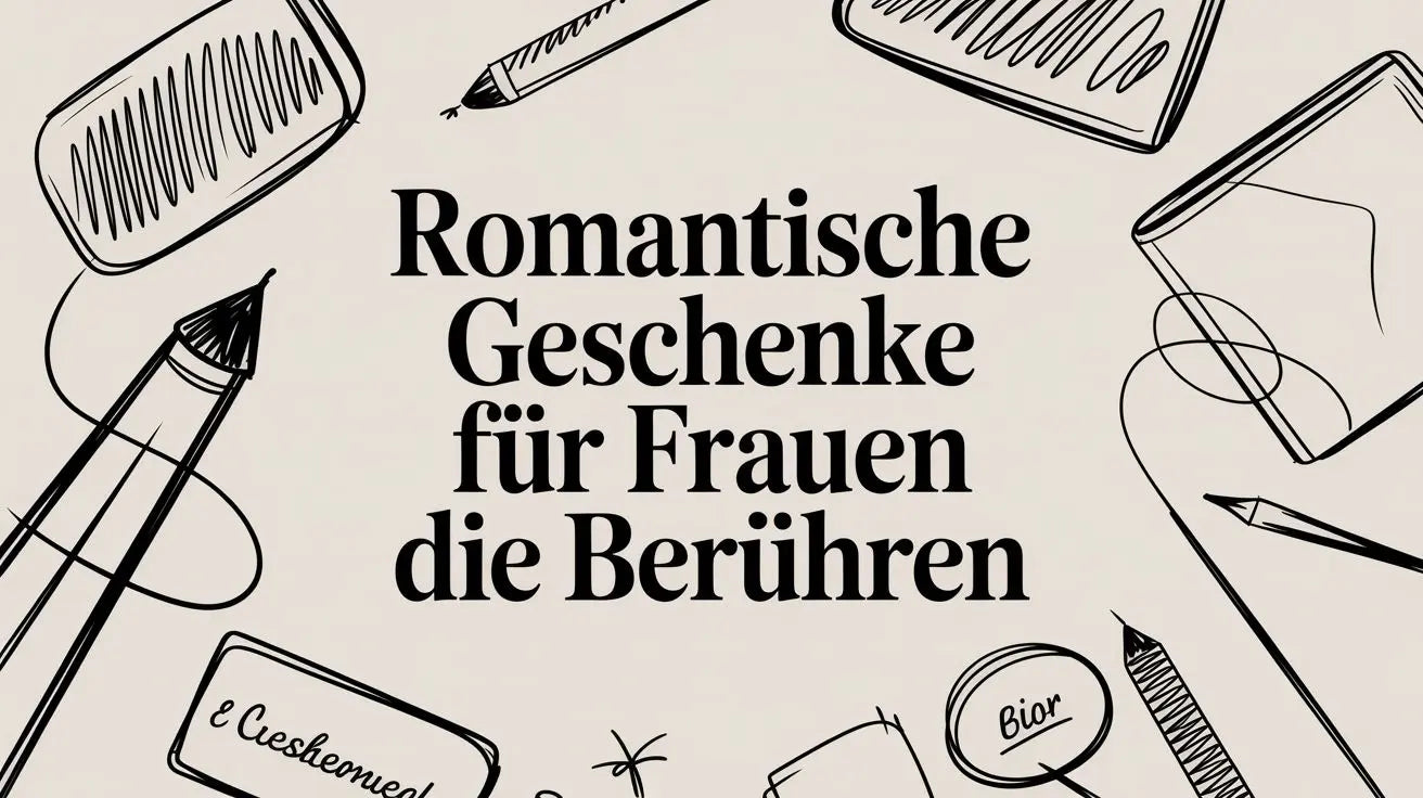 Romantische Geschenke für Frauen die berühren