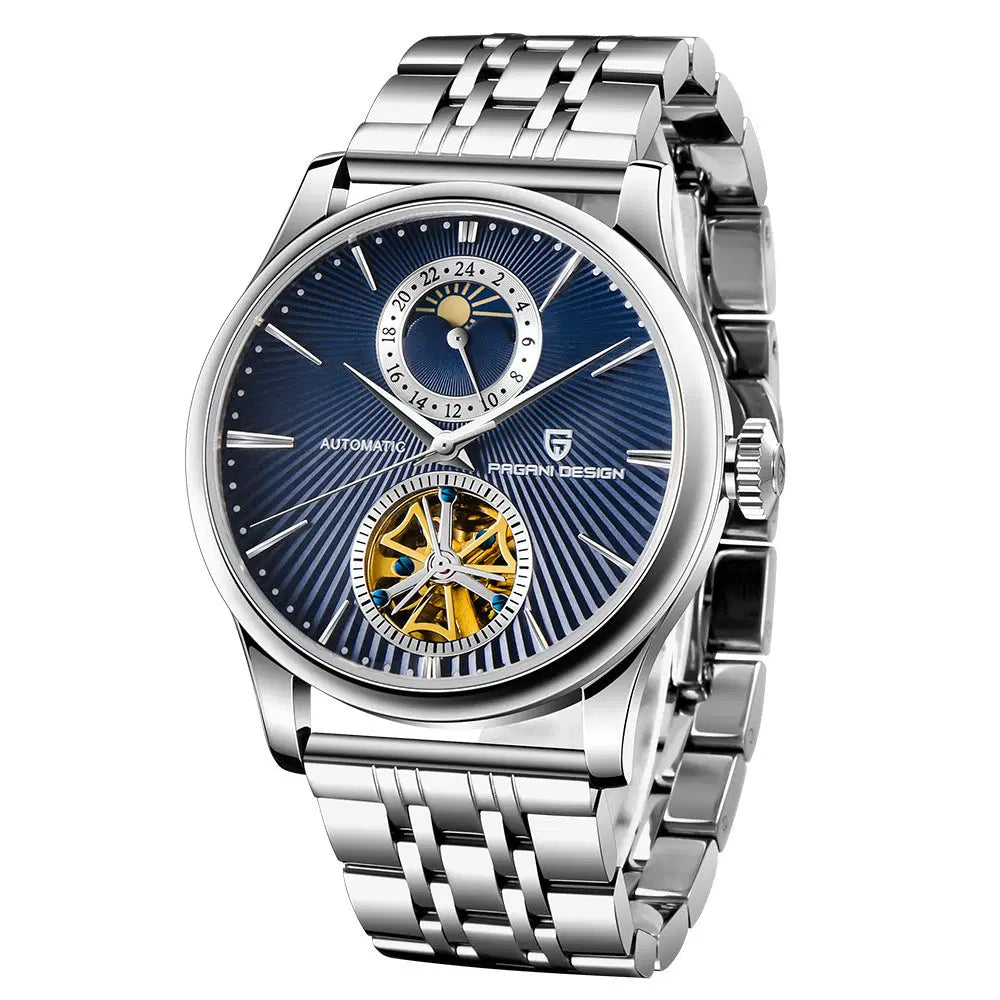 PAGANI DESIGN PD-1656 Automatikur med månefase og safirglas