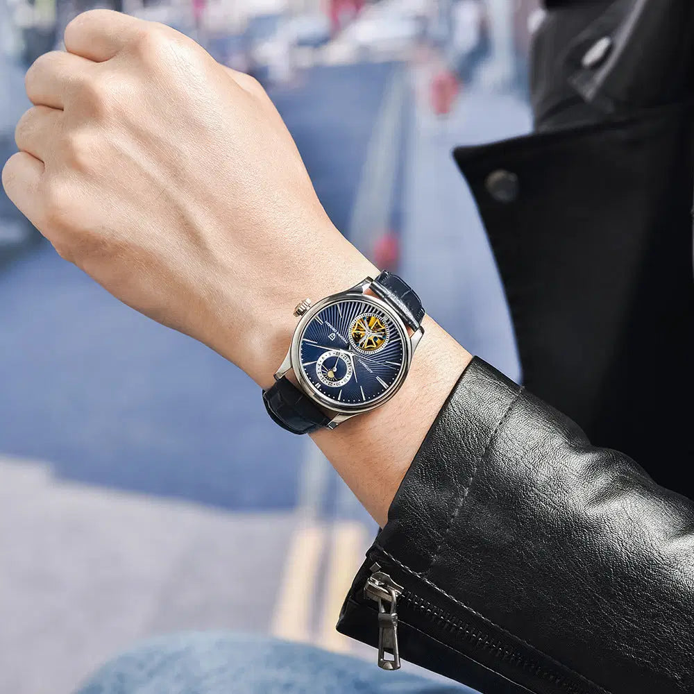 PAGANI DESIGN PD-1656 Automatikur med månefase og safirglas