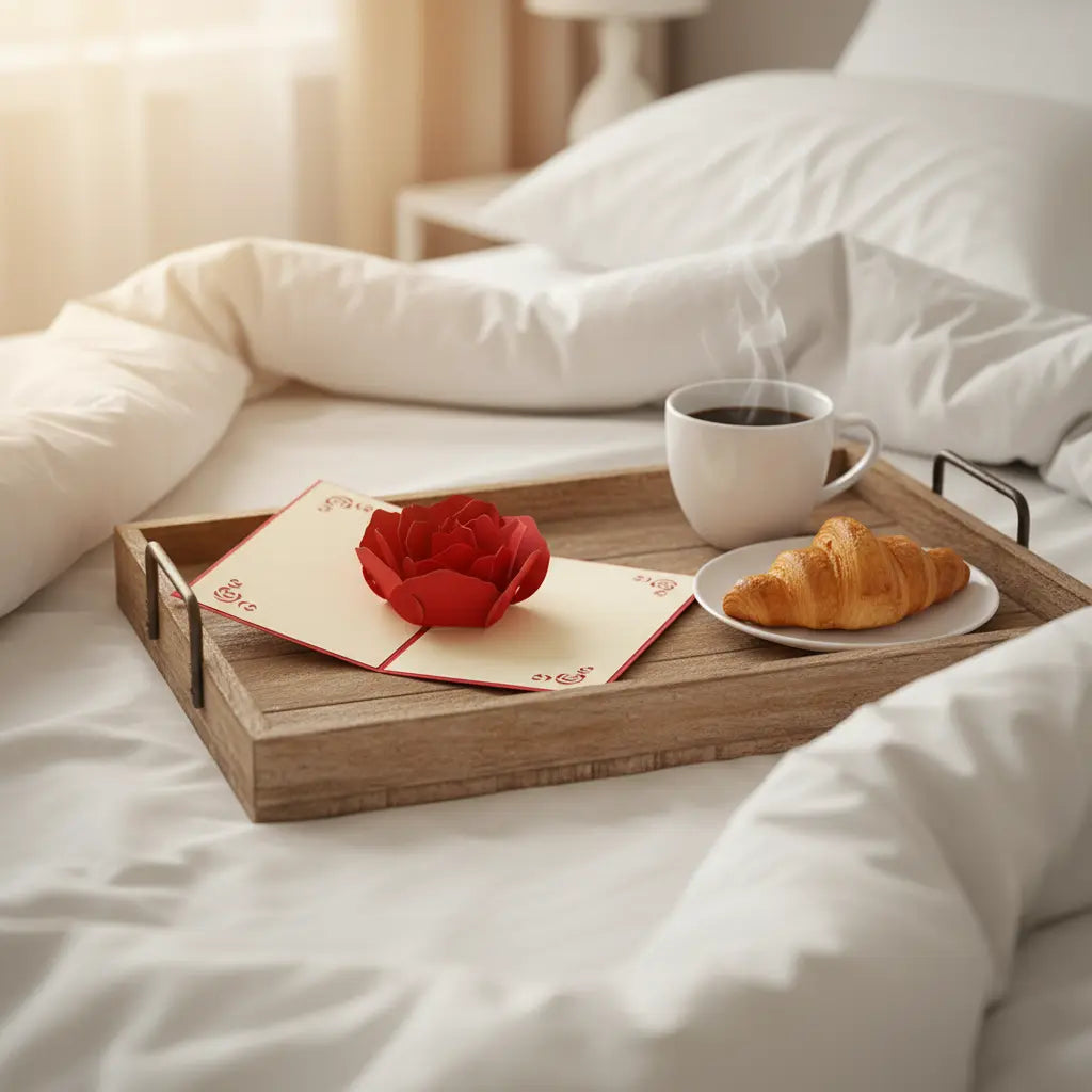 3D Pop-Up Liebes-Grußkarte für besondere Anlässe - Amorlune