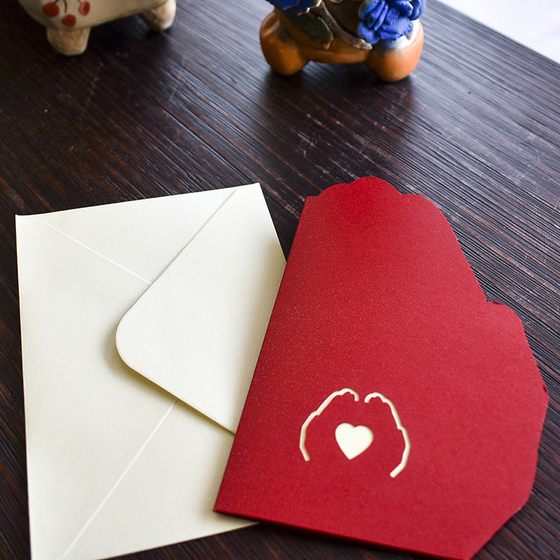 Tarjeta de felicitación 3D de alta calidad - Perfecta para boda y aniversario