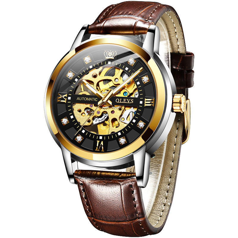 OLEVS Herreur 9901 - Mekanisk, Vandtæt & Lysende