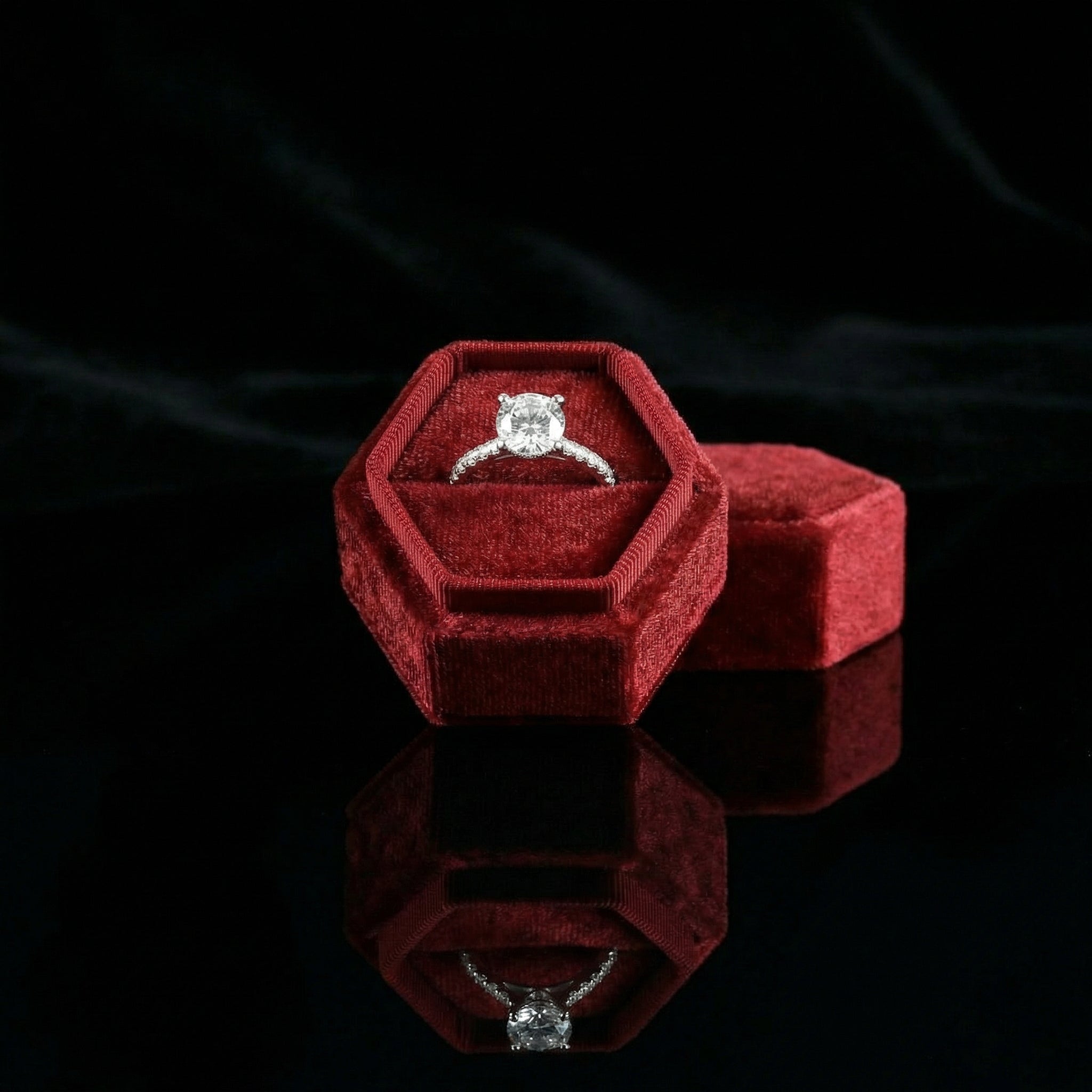 Edle Schmuckschatulle & Geschenkbox für Anträge