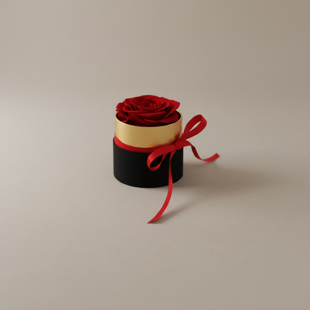 Eternal Roses Geschenkbox – Echte konservierte Rosen - Amorlune