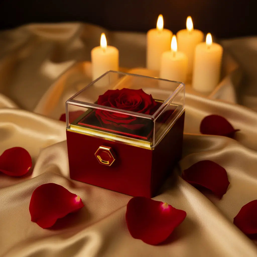Ewige Rosen Geschenkbox Classic - Amorlune
