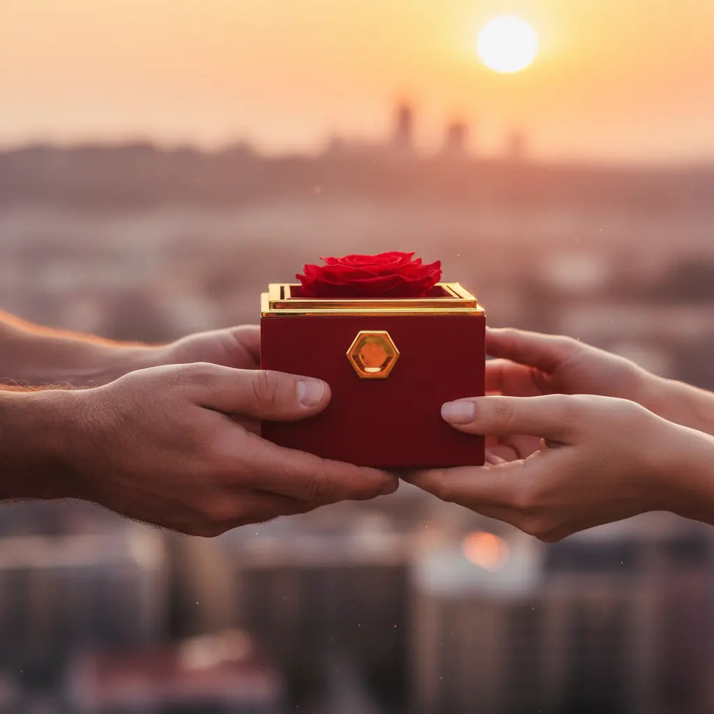 Ewige Rosen Geschenkbox Classic - Amorlune