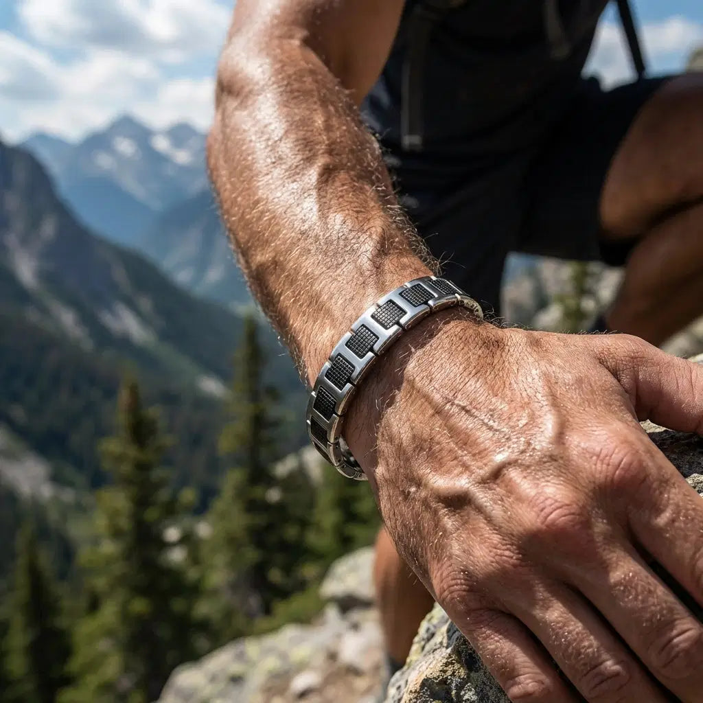 Herren-Armband aus Wolframstahl – Modernes & Maskulines Design - Amorlune