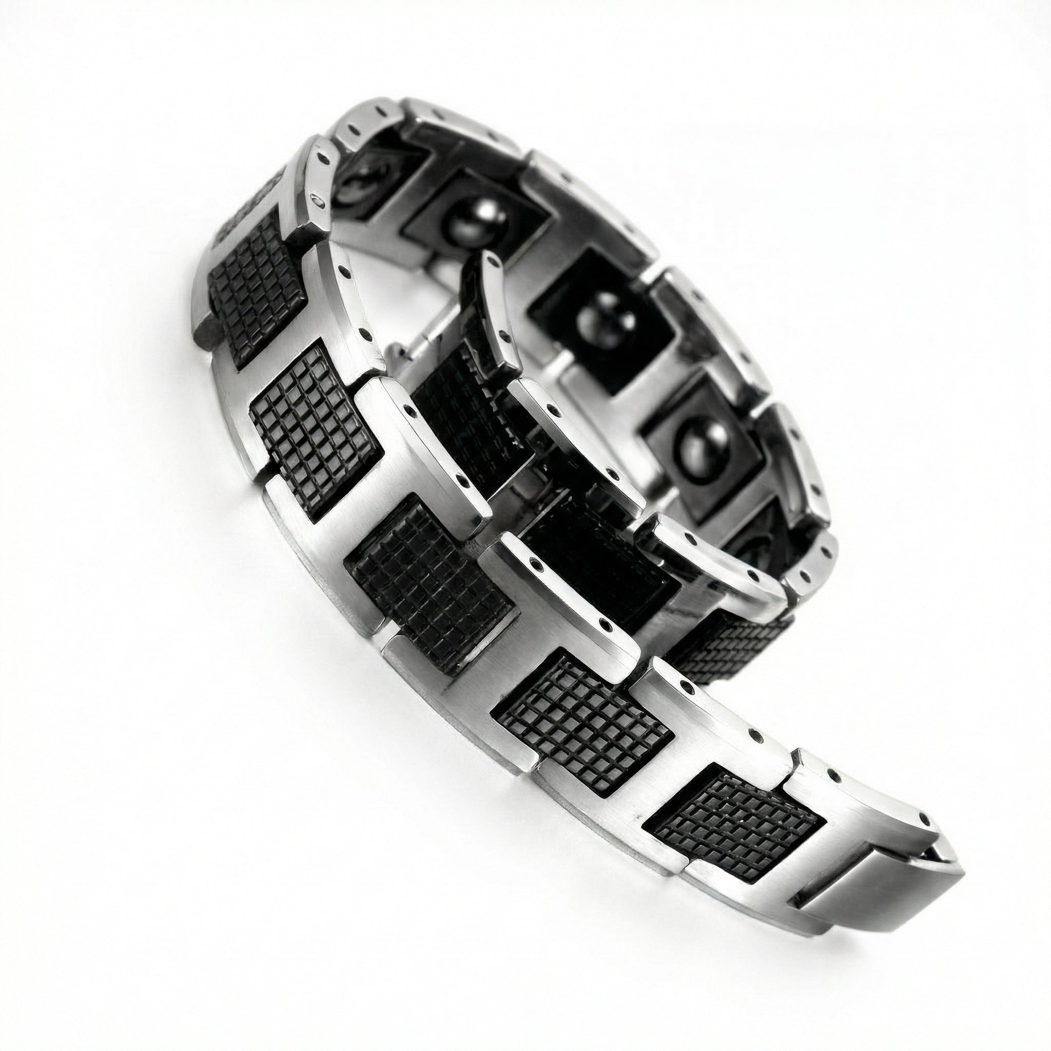 Herren-Armband aus Wolframstahl – Modernes & Maskulines Design - Amorlune 