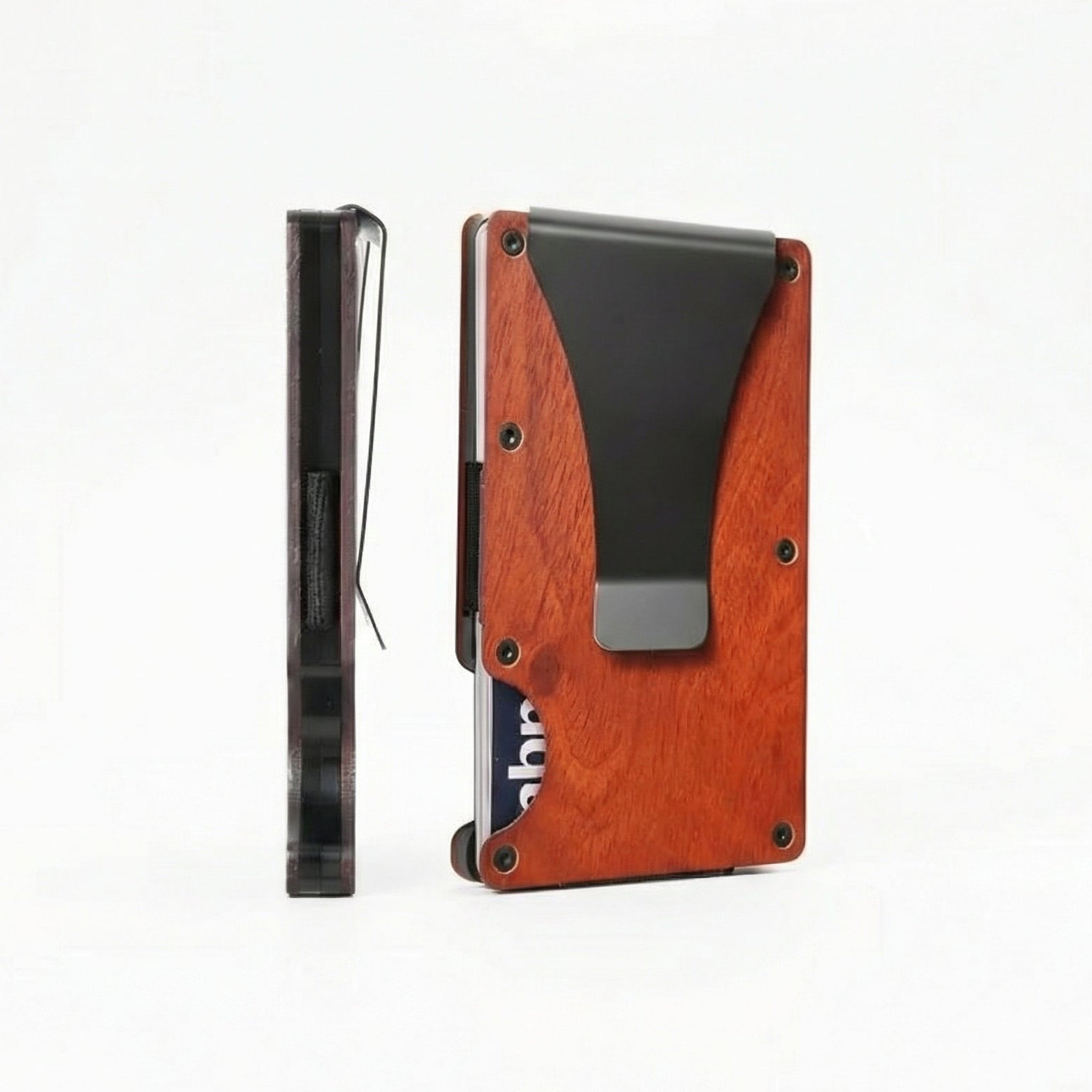 Holz-Kartenetui mit RFID-Schutz - Amorlune 