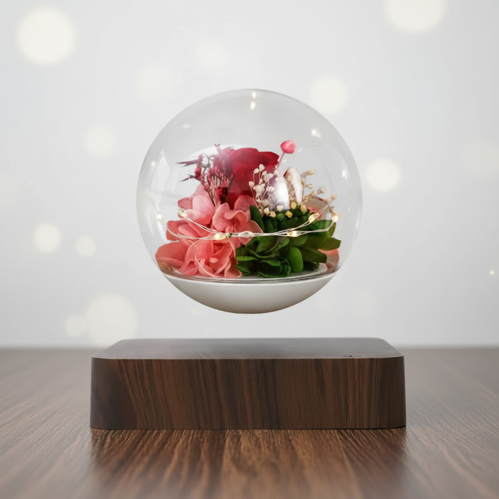 Schwebende Rosenkugel - Amorlune