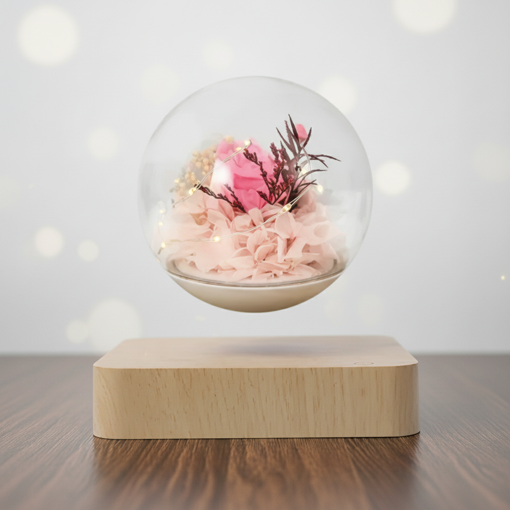 Schwebende Rosenkugel - Amorlune