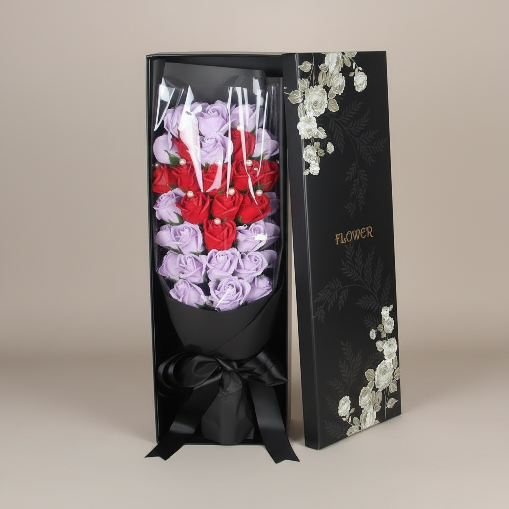 Soap Flower Bouquet „Elegance“ - Amorlune