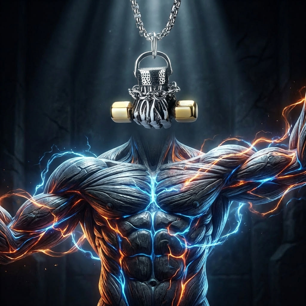 Titanstahl Hantel-Faust Kette - Amorlune