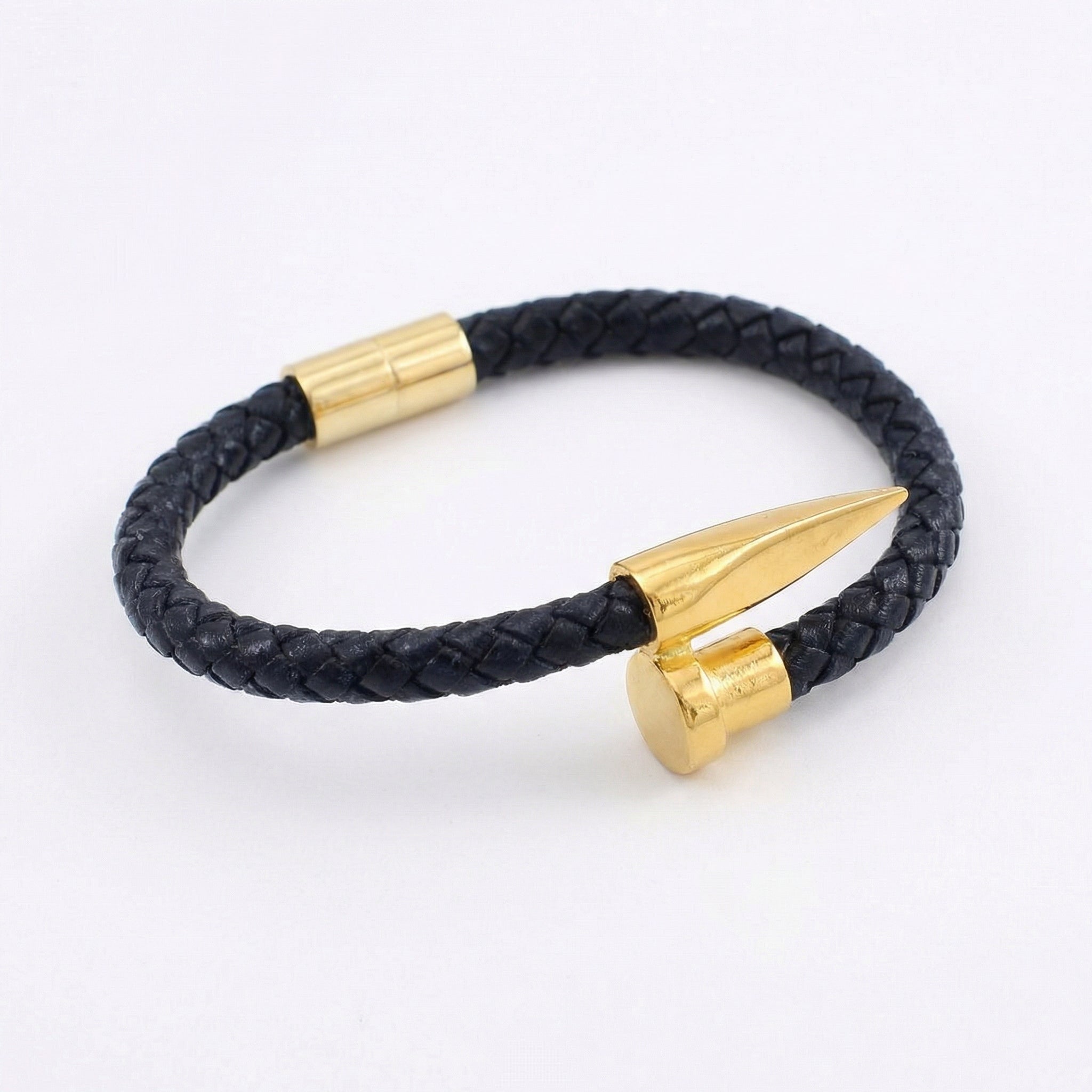 Unisex Armreif „Nail-Design“ - Amorlune 