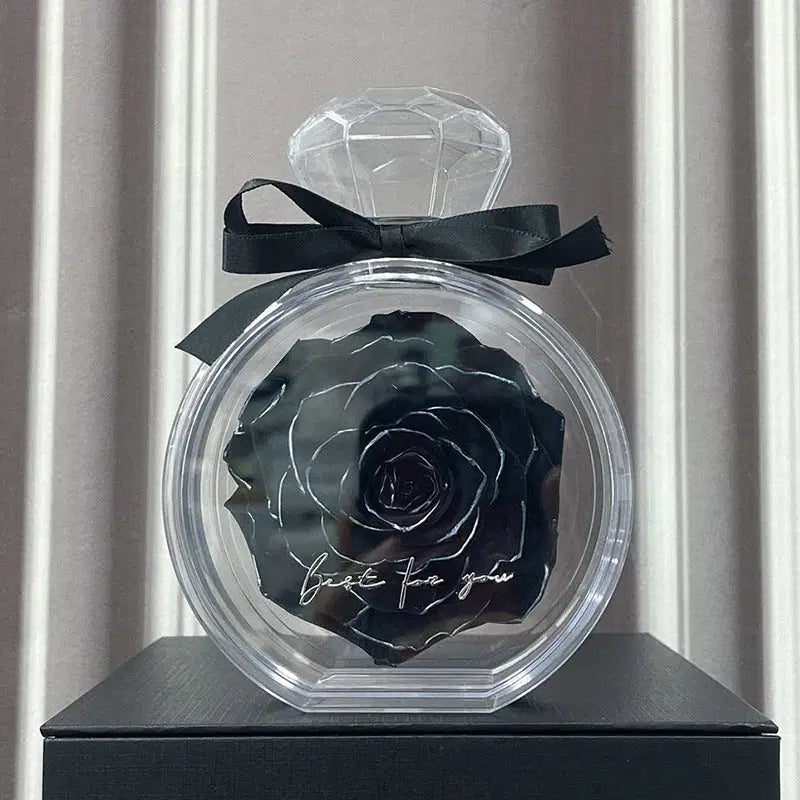 Eternal Rose from Amorlune in an elegant gift box, showcasing a preserved, long-lasting floral display for special occasions.