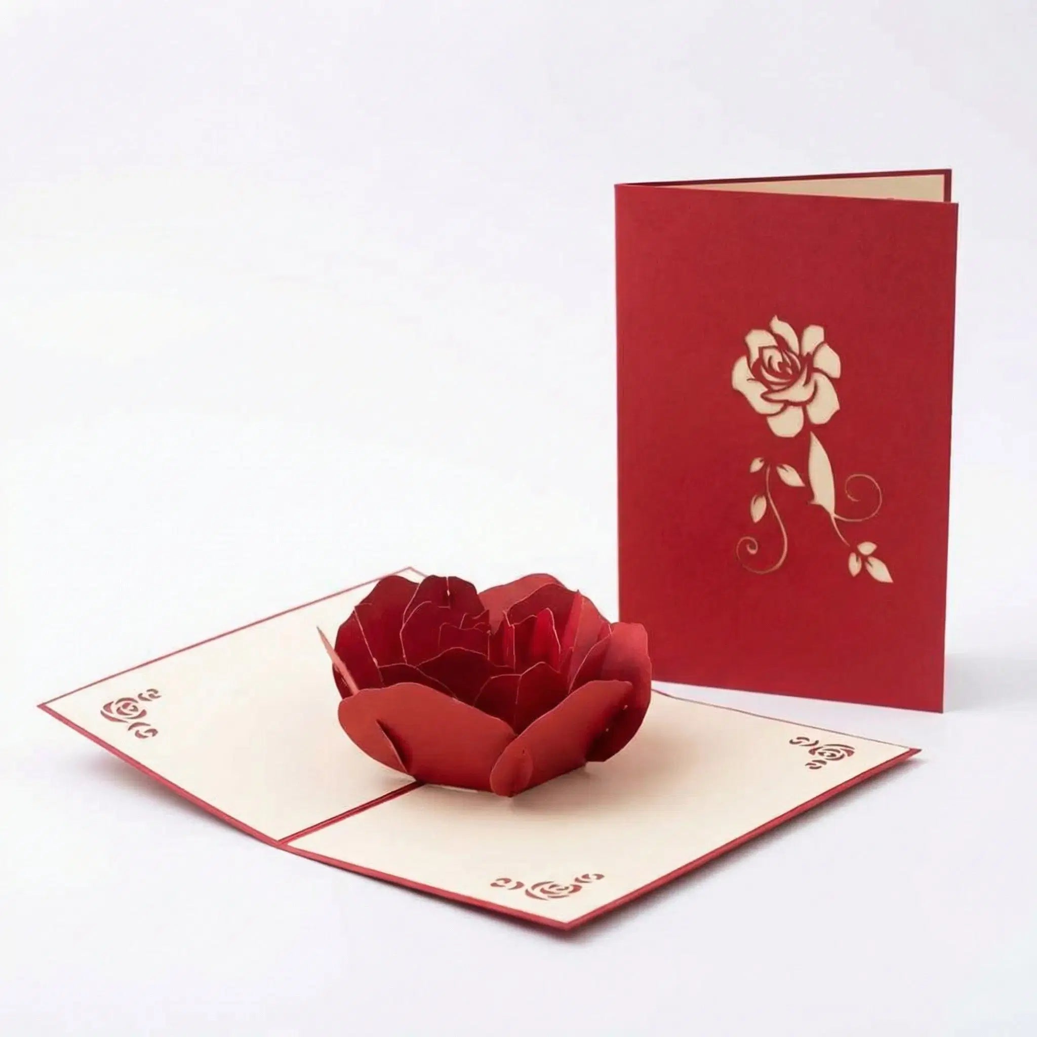 Biglietto d'auguri pop-up 3D d'amore per occasioni speciali
