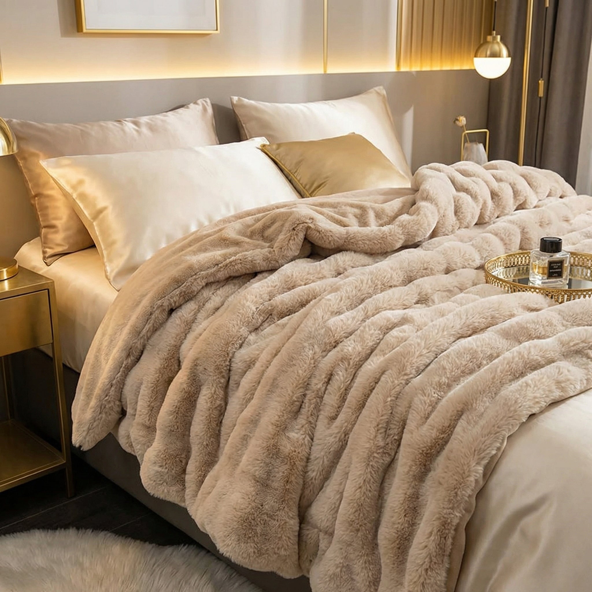 Milk-Flanell Kuscheldecke – Wolkenweicher Komfort & Modernes Design