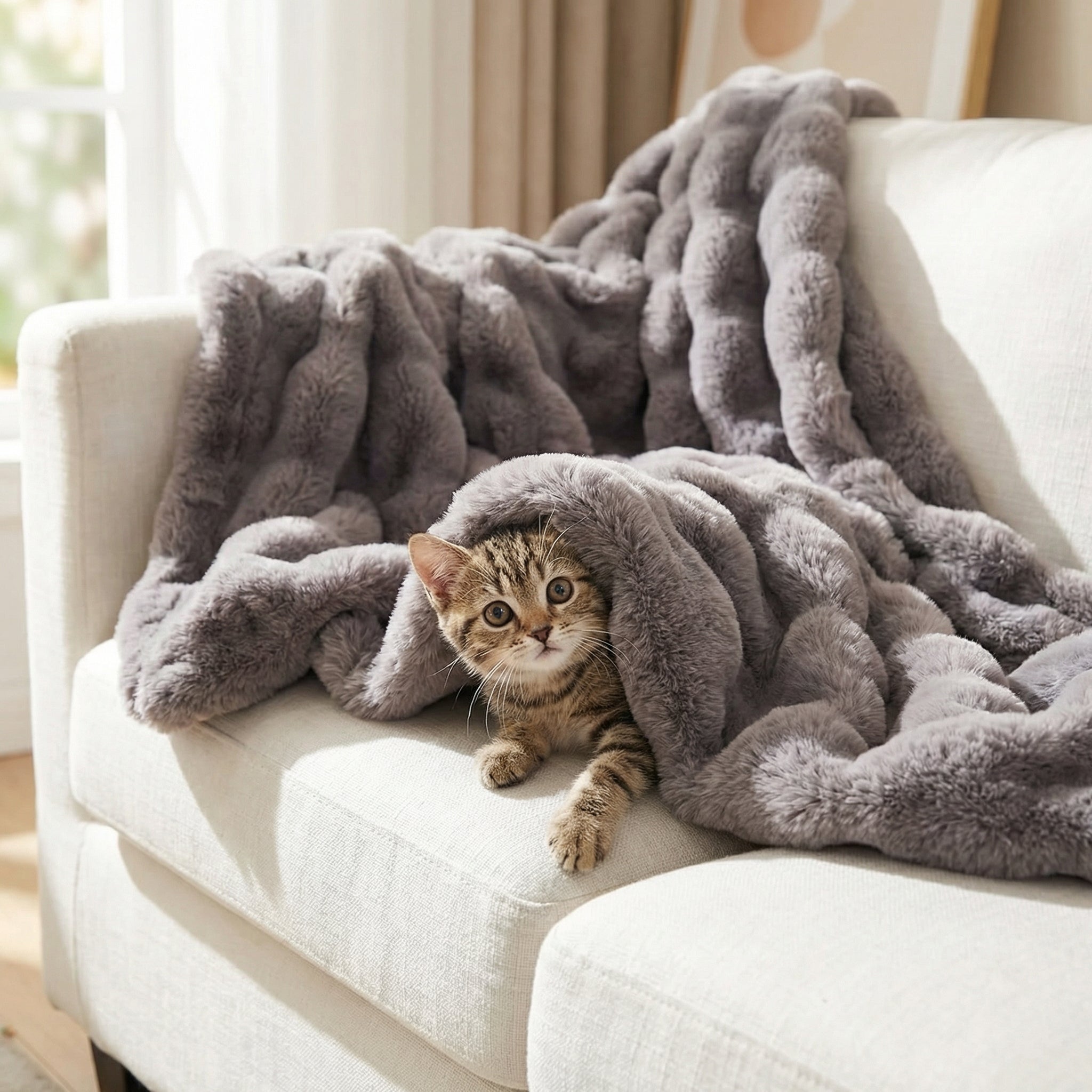 Milk-Flanell Kuscheldecke – Wolkenweicher Komfort & Modernes Design